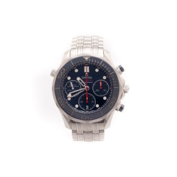 Omega Seamaster Co‑Axial Chronometer Chronograph 44 mm – Käytetty - Kellomesta Oy